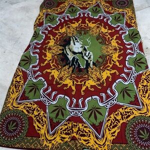 Bob Marley Hanging Tapestry 53” x 84” Vintage